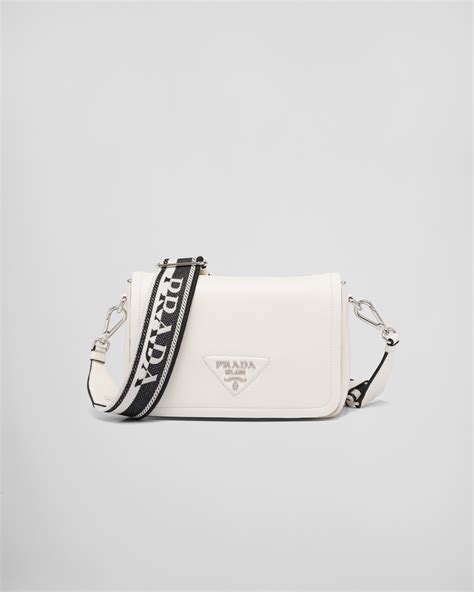 white prada cross bag|prada bag with small pouch.